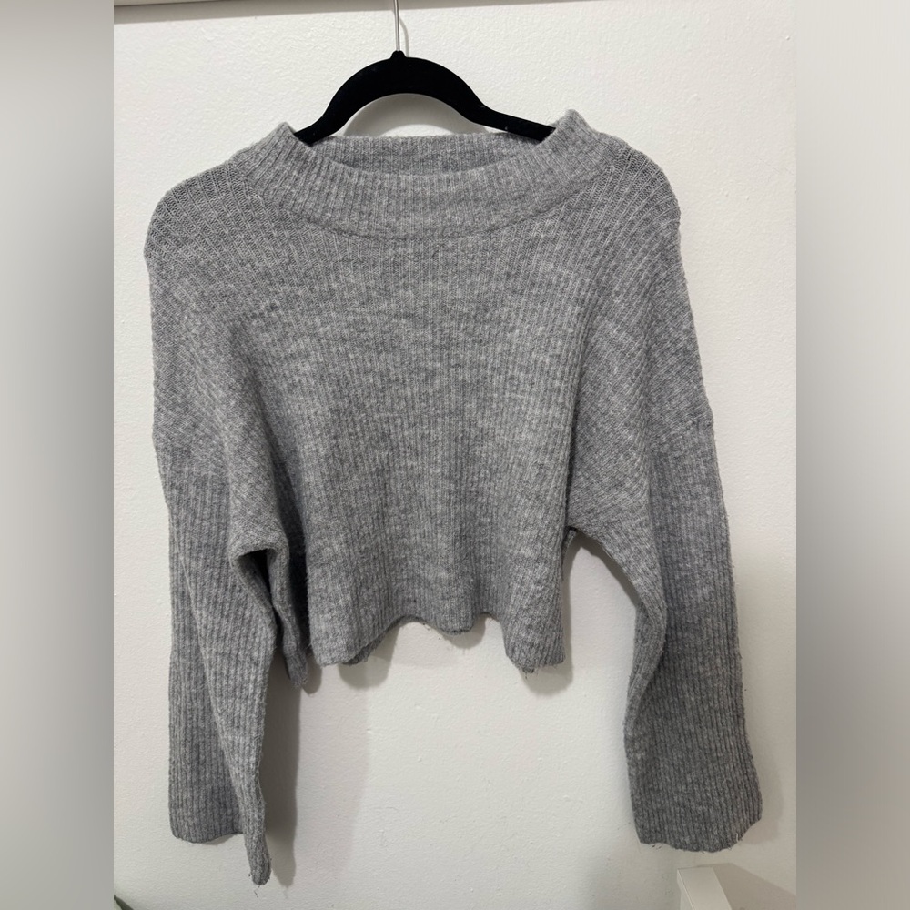 Divided Light Gray Women's Crew Neck Sweater